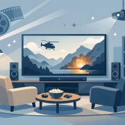 Wohnzimmerkino einrichten - Ideen mit Wirkung