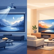 Beamer oder TV im Wohnzimmer?