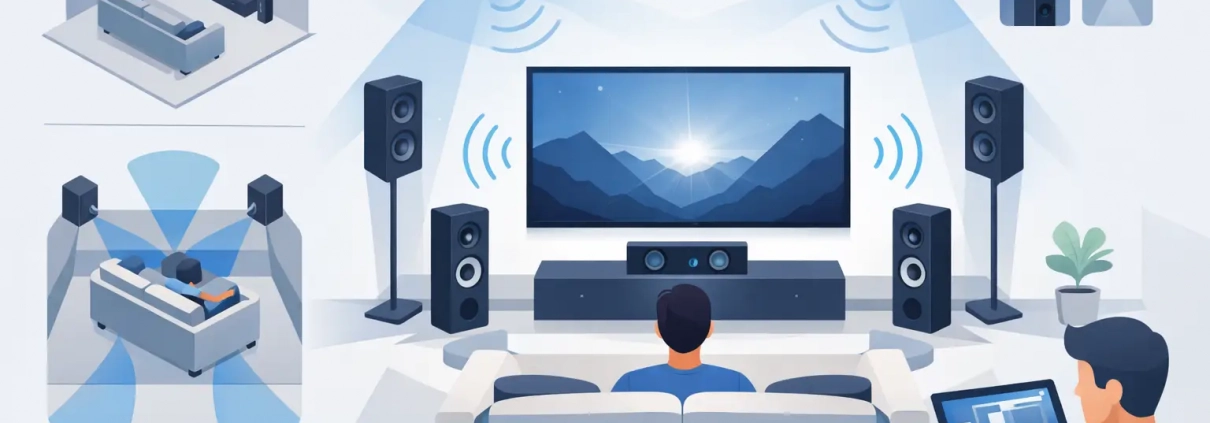 Dolby Atmos Lautsprecher Aufstellung richtig planen