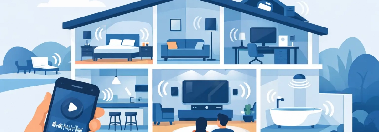 Multiroom Audio im Haus planen