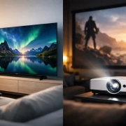 OLED Fernseher vs. Projektor: Was passt besser?