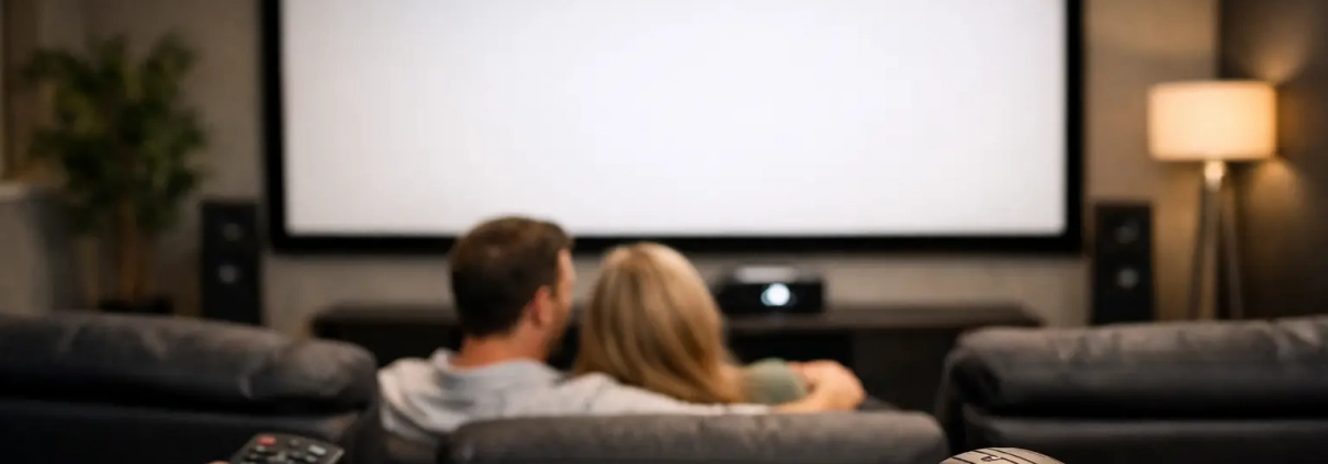 Welche Leinwandgröße ist sinnvoll im Heimkino?