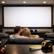 Welche Leinwandgröße ist sinnvoll im Heimkino?