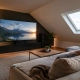 Heimkino Beispiel mit Dachschräge richtig planen